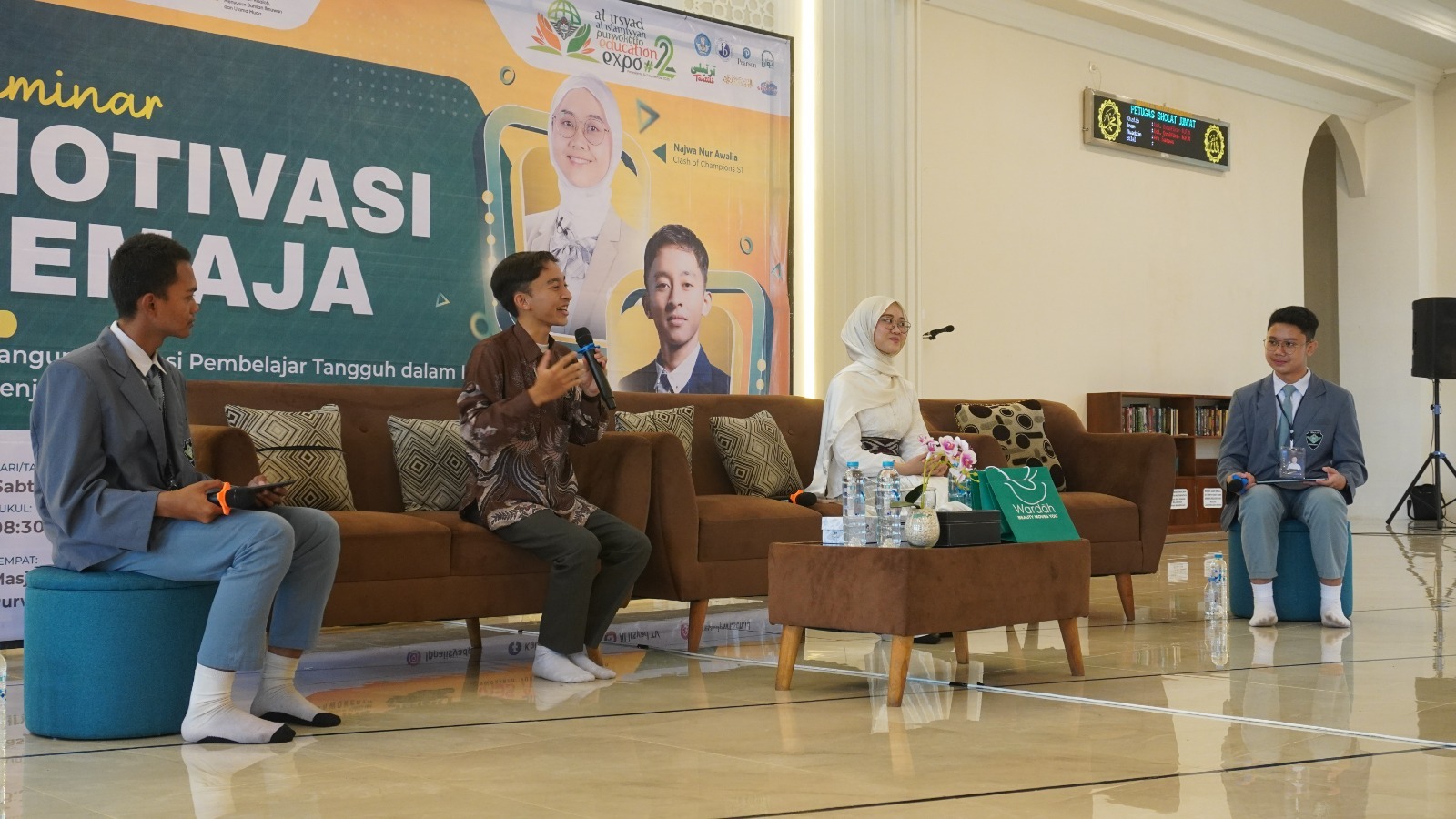 Seminar Motivasi Remaja Dorong Pelajar Jadi Generasi Tangguh