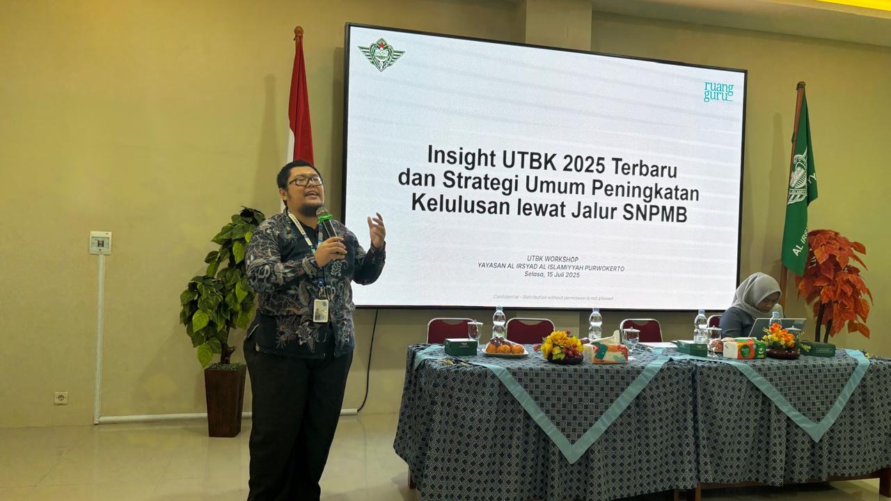 "Ilmu Sebagai Jalan, UTBK Sebagai Ujian, Guru Sebagai Penuntun!" Pelatihan Literasi Numerasi dan TKA di Al Irsyad, Menguatkan Langkah Menuju Pendidikan Bermakna