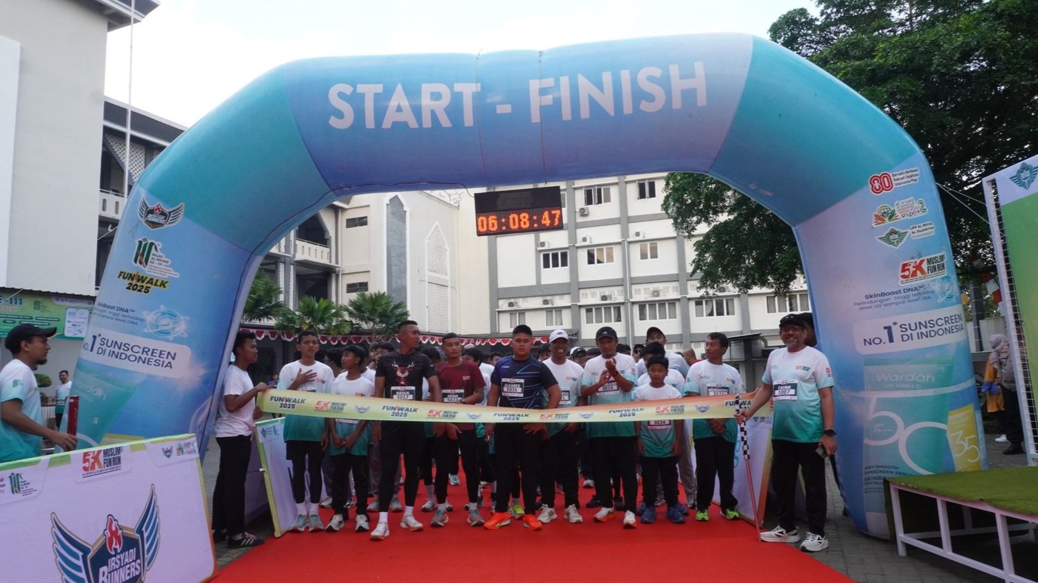 Semarak Fun Run 2025, Ratusan Peserta Ikuti 5K Moslem Fun  Run